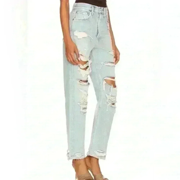 AGOLDE 90's Mid Rise Loose in Unhinged A069G-1141 Size 27 - Picture 4 of 14